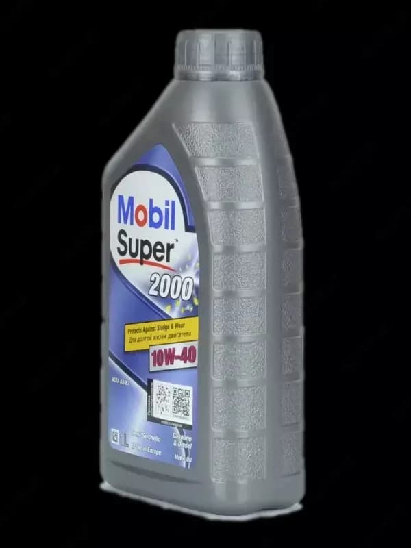 Полусинтетическое моторное масло MOBIL SUPER 2000 X1 10W-40, 1 л — 3