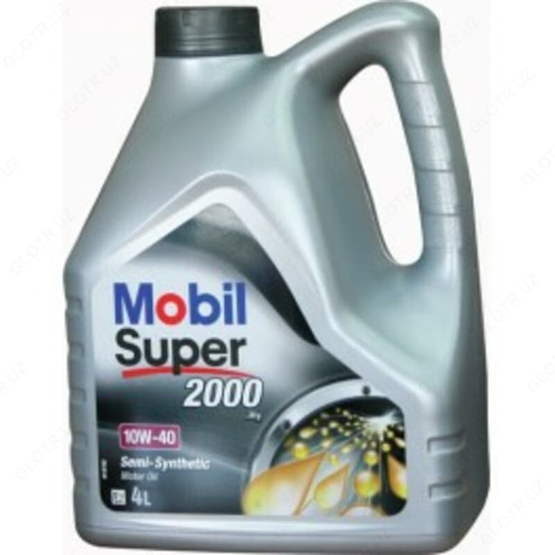 Моторное масло MOBIL SUPER 2000 X1 10W-40 (4 л.) — 2