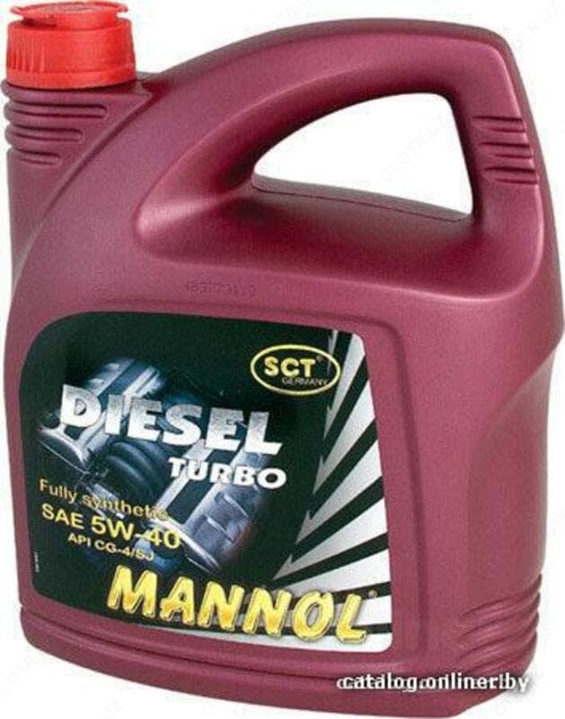 Моторное масло Mannol DIESEL TURBO 5W-40 25л — 1