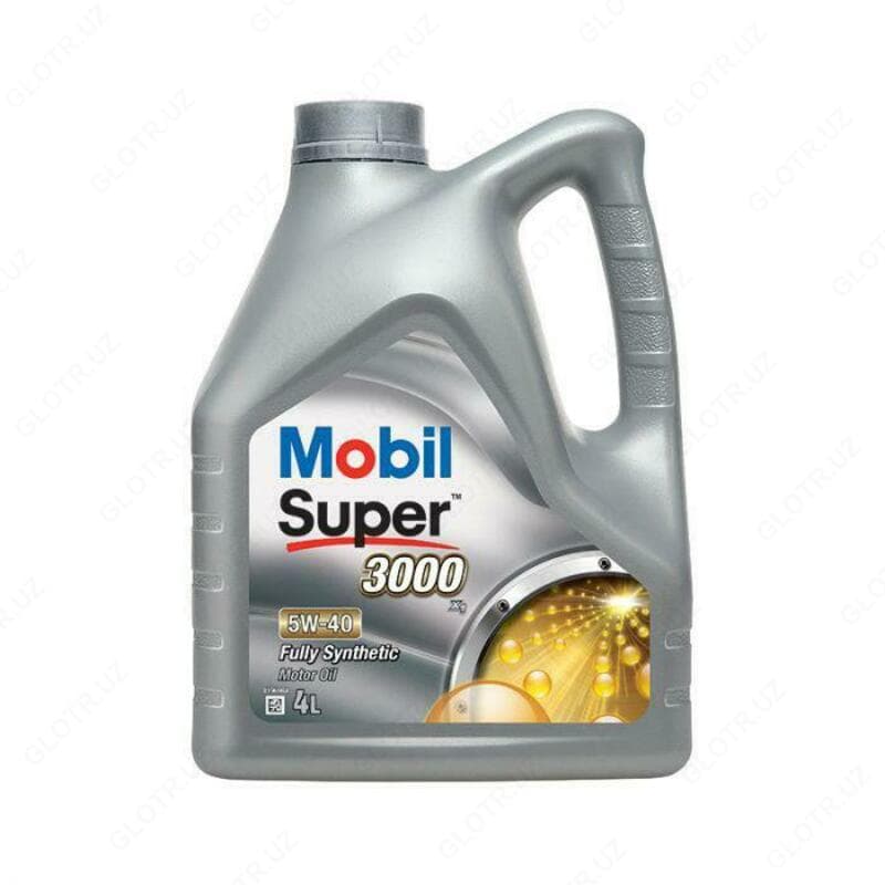 Моторное масло MOBIL SUPER 3000 X1 5W-40 (4 л.) — 2