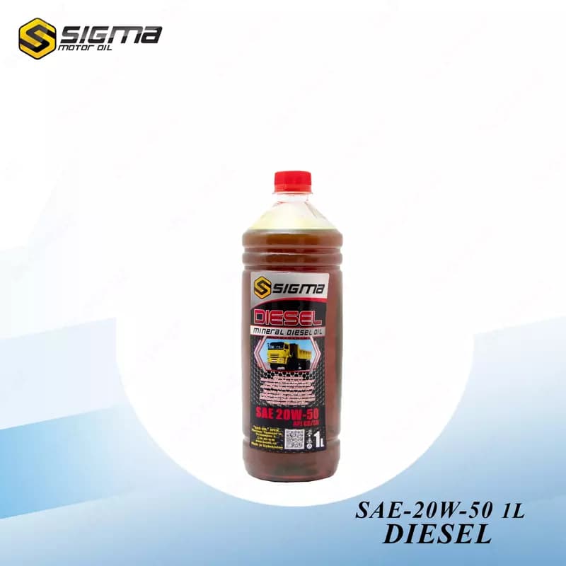 Моторное масло дизельное SIGMA DIESEL SAE 20W-50, 1 л — 2