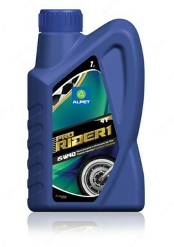 Полностью синтетическое, 4-тактное масло PRO RIDER 1 4T 15W-40 — 1