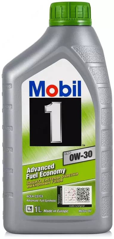 Синтетическое моторное масло MOBIL 1 ESP FORM 5W30, 1 л — 1
