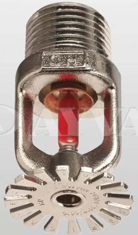 Противопожарный спринклер HD / Подвесной 1/2” / NPT Быстрое срабатывание / Внесен в список UL / Одобрен FM / Хромированный (68/79/93)ºC / Ла... — 2