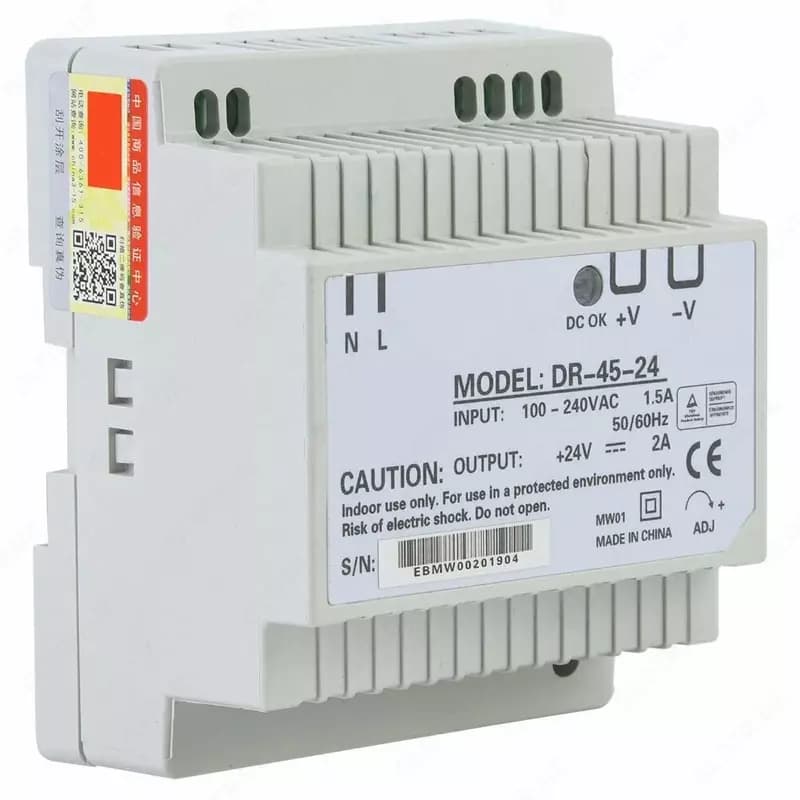 Блок питания MEANWELL DR-60-24 — 2