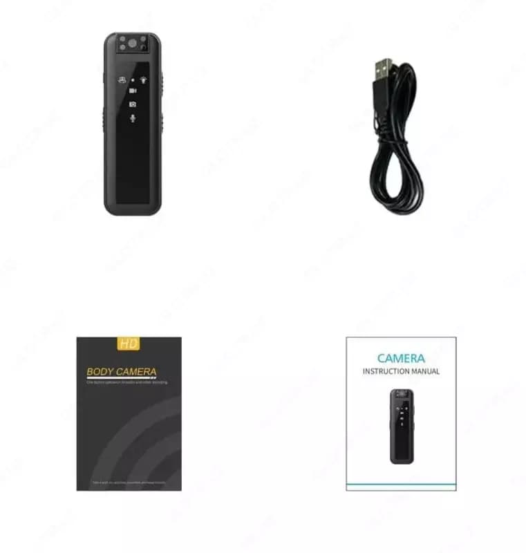 Мини видеокамера Body camera CS07 с ночной подсветкой (HD 1080p) — 6