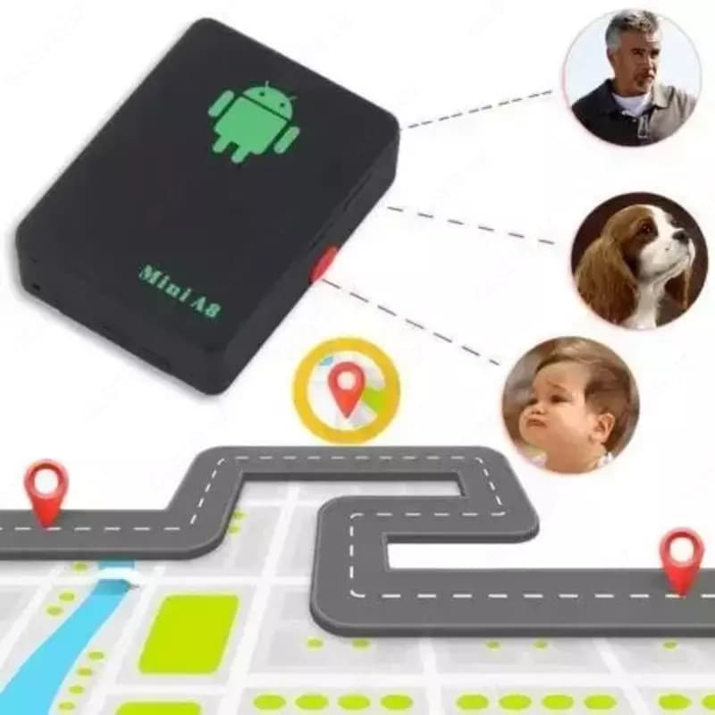 Персональный трекер GSM Mini A8 с прослушиванием для автомобиля — 4