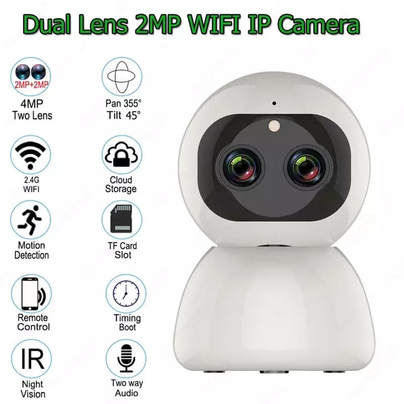 2MP WI-FI Беспроводной КАМЕРА — 3