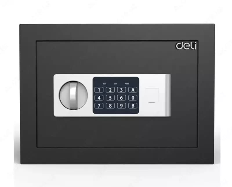 Сейф цифровой Deli 92620/350*250*250/13кг — 2