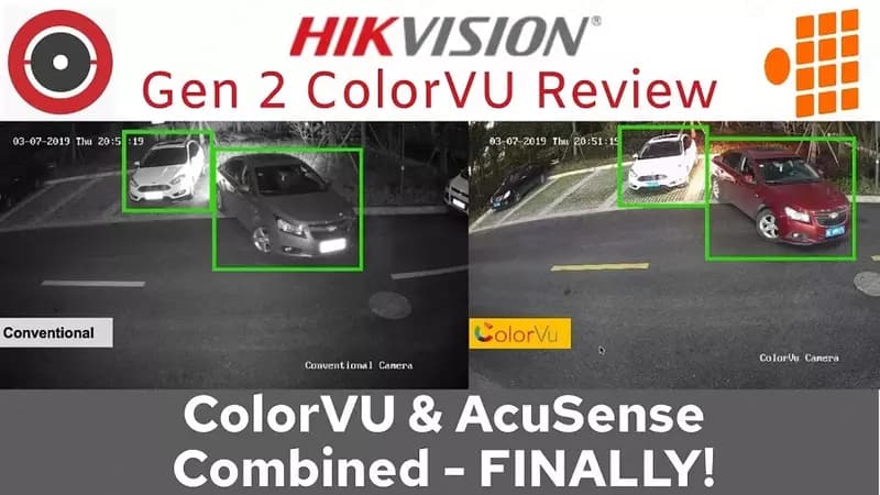 Купольная IP видеокамера HIKVISION DS-2CD2347G2-L серии Color Vu — 4
