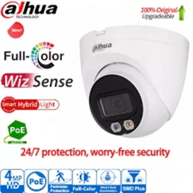 Видеокамера DAHUA DH-IPC-HDW2449T-S-IL Color Vu — 3