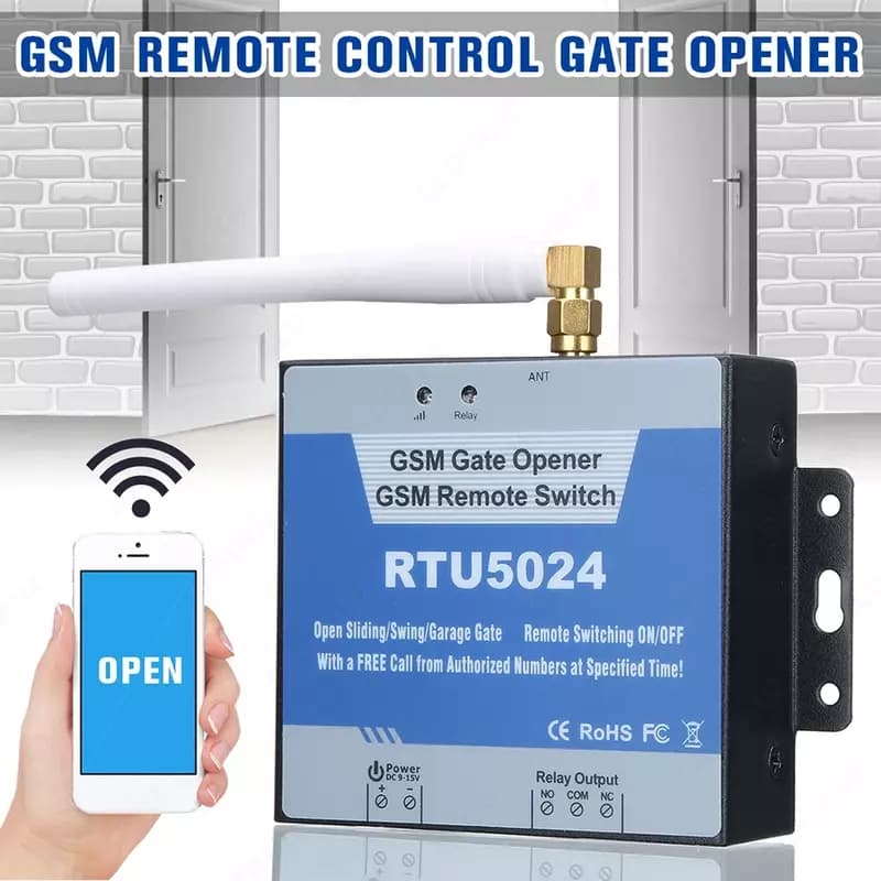 GSM реле, контроллер RTU-5024 1 каналное реле, питание 12В, управление через телефон — 4