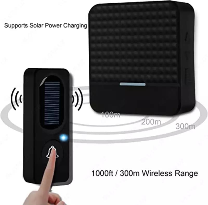 Smart solar doorbell — 2