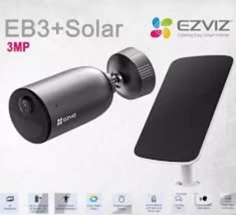 Камера EZVIZ CS-EB3 4G (3MP) / с солнечной панель — 1