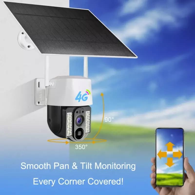 Солнечная камера 4G PTZ 360 — 1