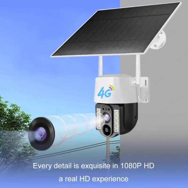 Солнечная камера 4G PTZ 360 — 3