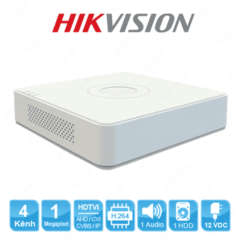 Turbo HD видеорегистратор Hikvision DS-7104 HGHI-F1 (S) — 2