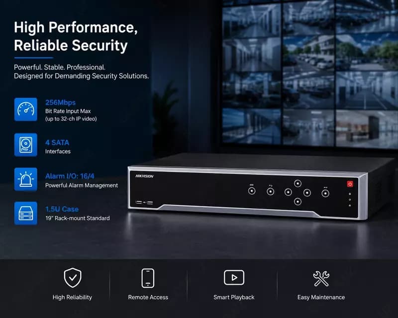 Сетевой видеорегистратор DS-7732NI-K4(STD) — 1