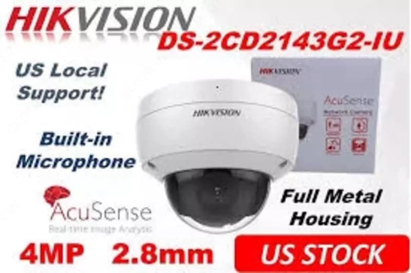 Камера Hikvision DS-2CD2143G2-IU / 4МП — 1