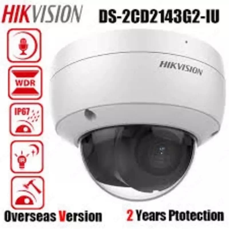 Камера Hikvision DS-2CD2143G2-IU / 4МП — 4