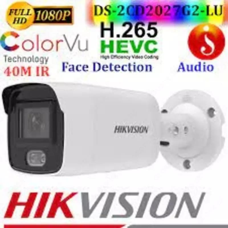 IP видеокамера HIKVISION DS-2CD2027G2-L серии ColorVu — 4