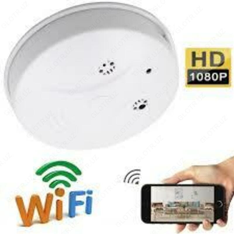 Wi-Fi Пожарная Сигнализация Со Скрытой Камерой Модель № 3 — 1