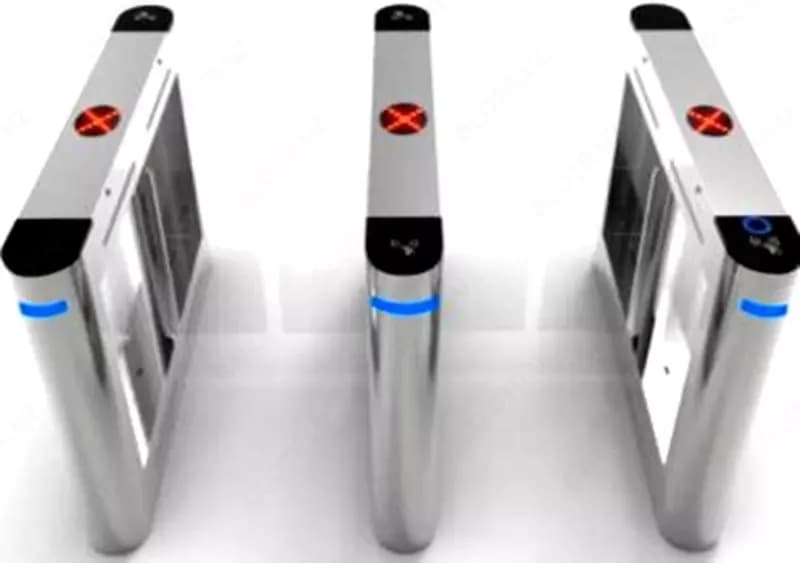 Турникет «ТРИПОД-ПОРТАЛ» - CS-B6-2 «APOLLO» стеклянный — 1