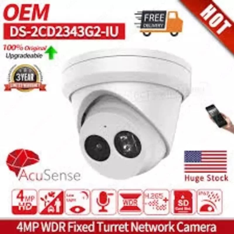 Камера Hikvision DS-2CD2343G2-IU AcuSense / 4МП — 3