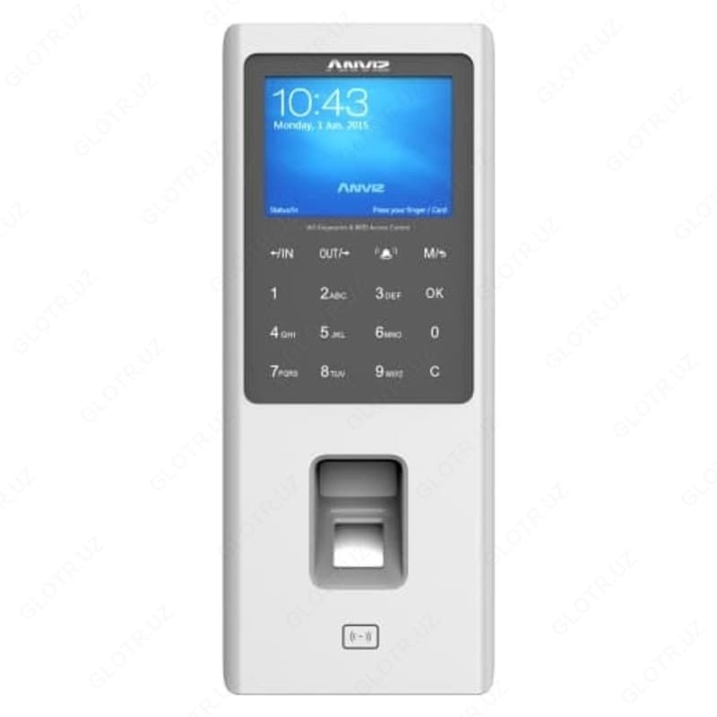 Биометрический терминал W2Pro (сканер отпечатка пальцев, карт и паролей) — 1