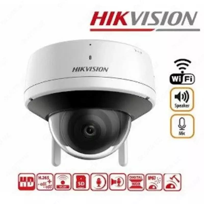 Купольная IP видеокамера HIKVISION DS-2CD2141G2-IDW — 2