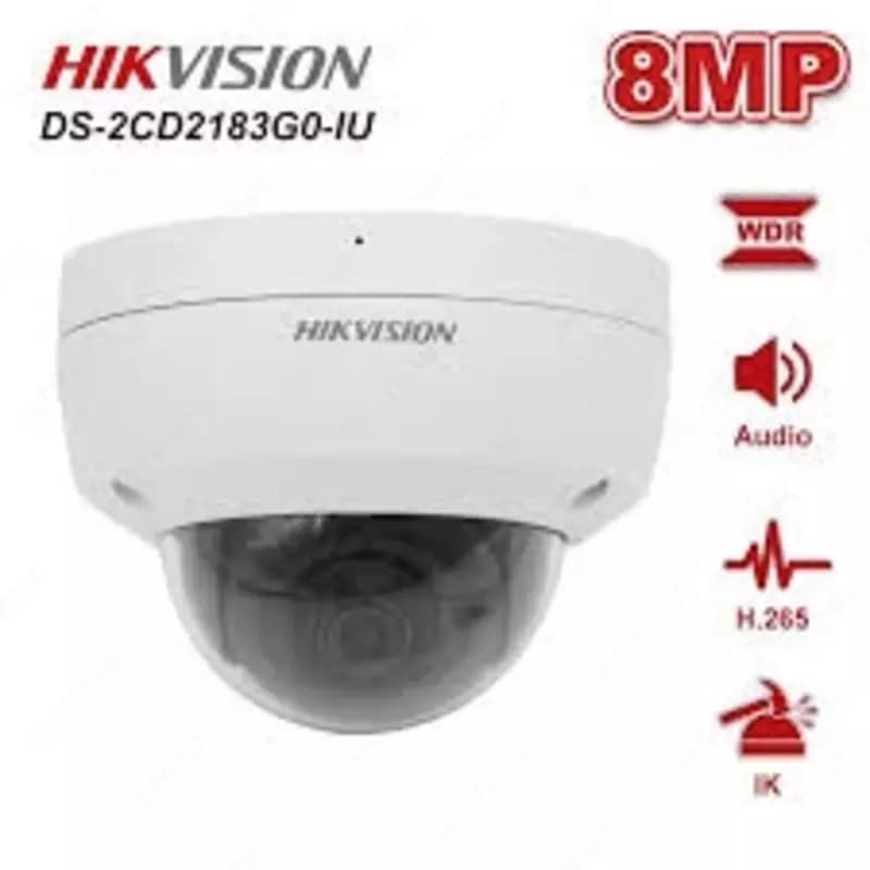Видеокамера Hikvision DS-2CD2183G0-IU (4K) — 2