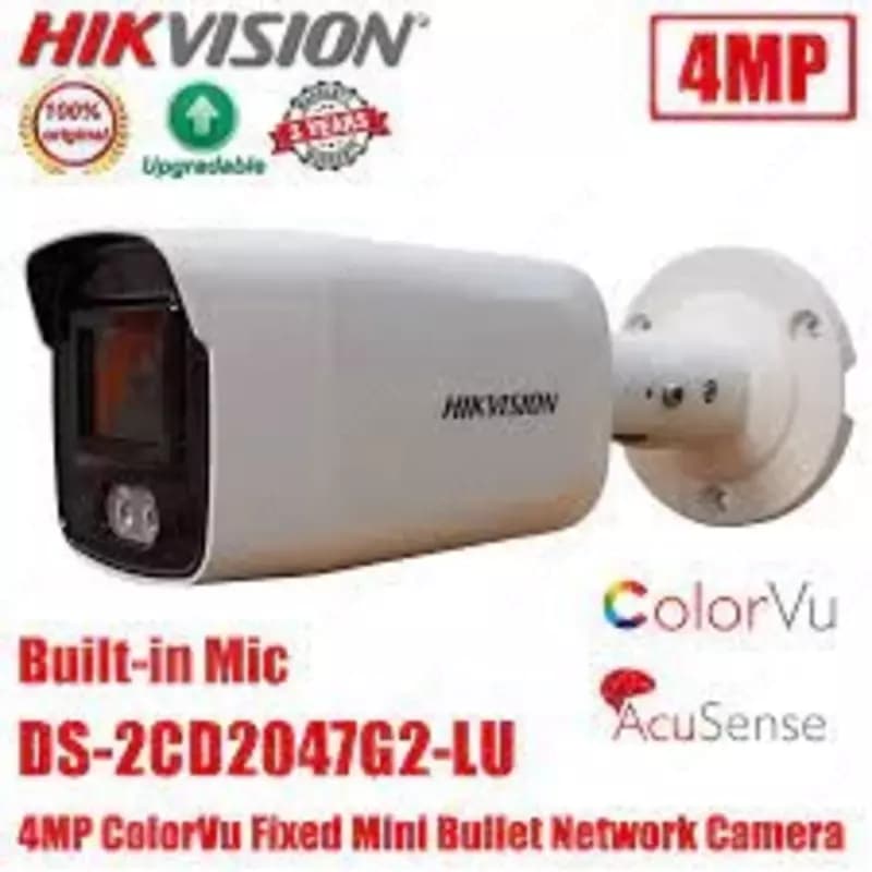 IP видеокамера HIKVISION DS-2CD2047G2-LU серии ColorVu — 3
