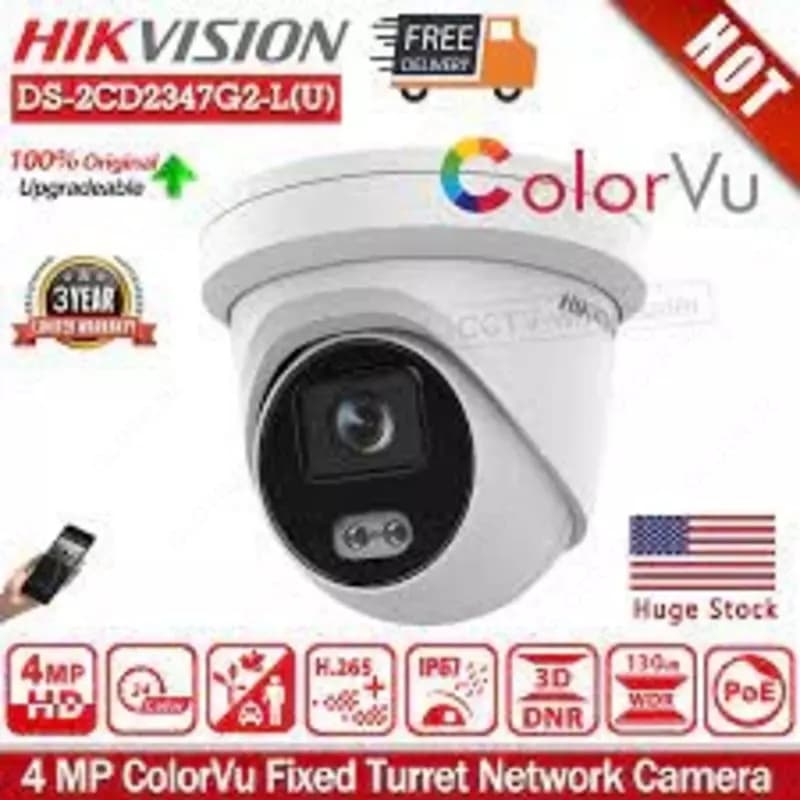 Камера Hikvision DS-2CD2347G2-L - Color Vu — 1