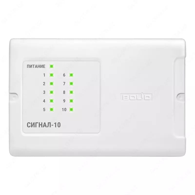 Блок приемно-контрольный охранно-пожарный Сигнал-10, Сигнал-10 2RS485 — 1