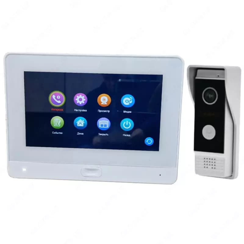 IP-видеодомофон 7” ”Slinex 73386 FHD” (Wi-fi) White-1 — 1