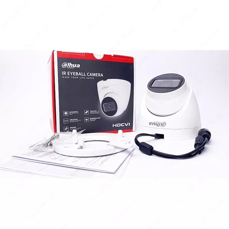 Купольная HDCVI камера Dahua DH-HAC-HDW1200TRQP-0280B-S5 для видеонаблюдения — 5