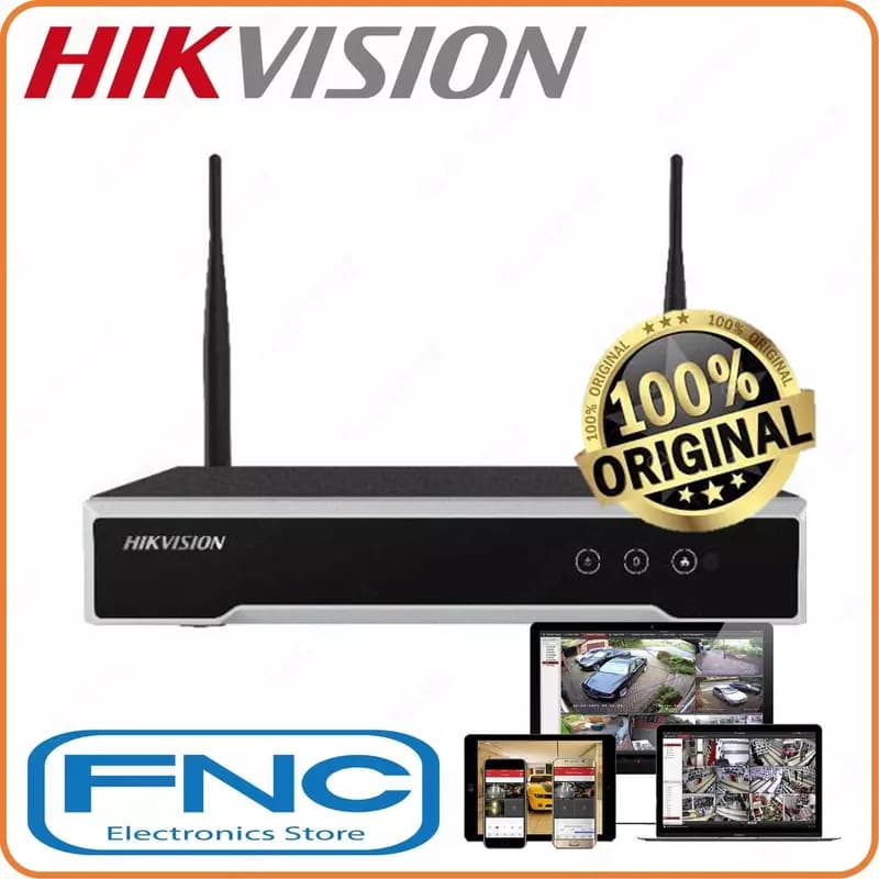 Видеорегистратор Hikvision DS-7104NI-K1/W/M - 4 MP — 2