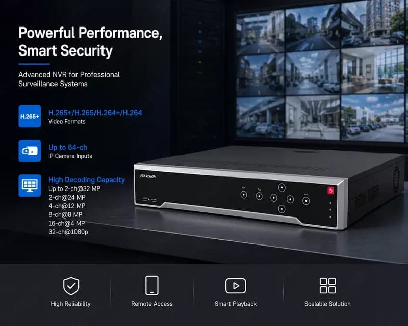 Сетевой видеорегистратор DS-7764NI-K4 — 1