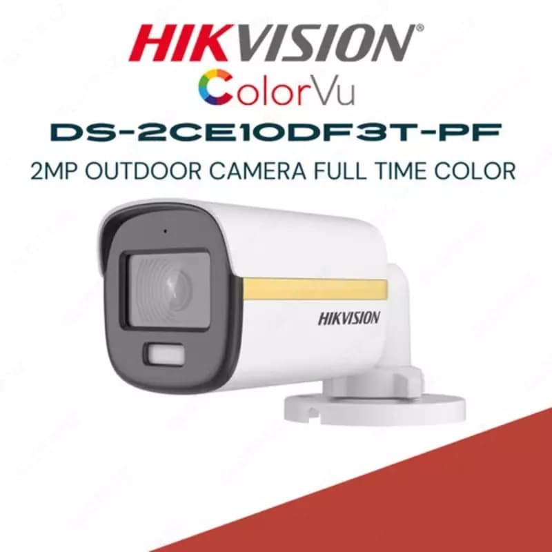 Видеокамера Hikvision DS-2CE10DF3T-PF-TURBO HD Full time ColorVu — 2