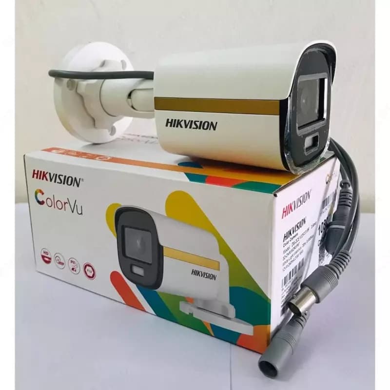 Видеокамера Hikvision DS-2CE10DF3T-PF-TURBO HD Full time ColorVu — 3