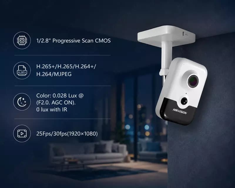 IP камера DS-2CD2421G0-IW 2.8mm W — 1
