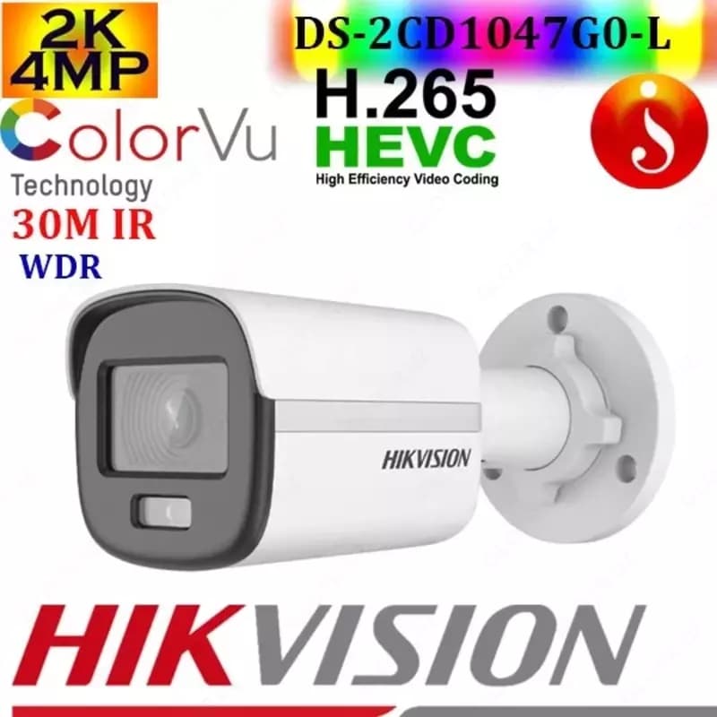 IP видеокамера HIKVISION DS-2CD1047G0-L серии ColorVu — 3