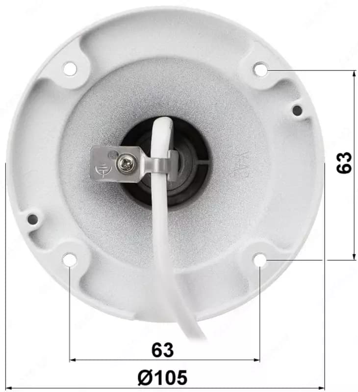 Корпусная IP видеокамера HIKVISION DS-2CD1653G0-IZ — 4
