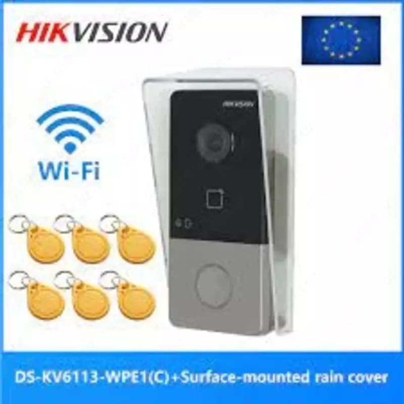 Wi-Fi вызывная панель DS-KV6113-WPE1- Wi-Fi — 1