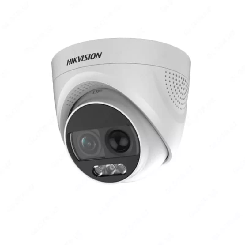 Купольная Full HD Видеокамера 2 МП ”Hikvision PIRXOF DS-2CE72DFT” TURBO HD 24/7 - Full time, ColorVu — 1