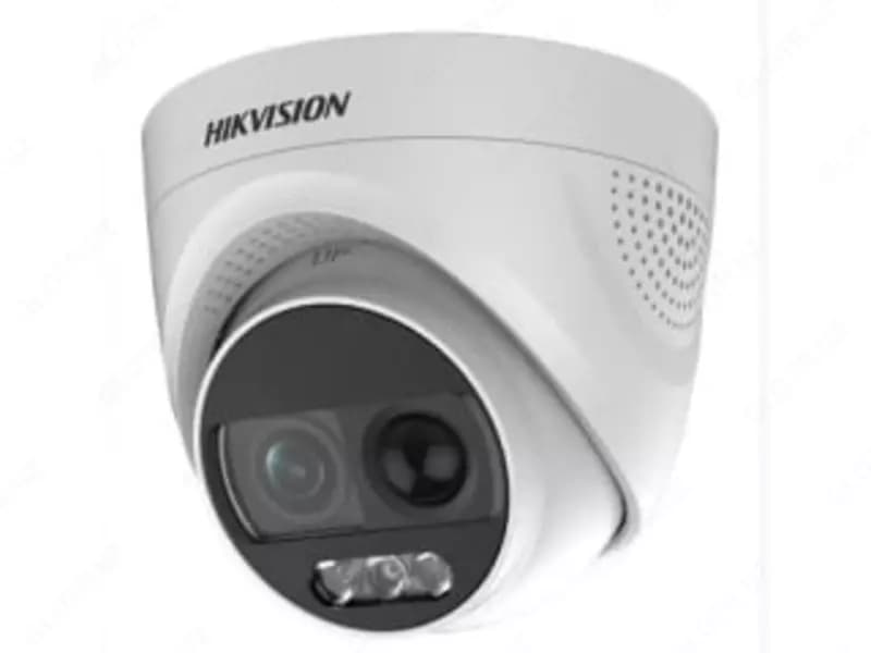 Купольная Full HD Видеокамера 2 МП ”Hikvision PIRXOF DS-2CE72DFT” TURBO HD 24/7 - Full time, ColorVu — 2