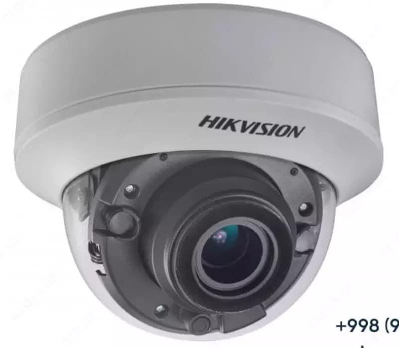 Моторизованная купольная HD-TVI камера ”Hikvision” DS-2CE56D7T-IT3Z — 2