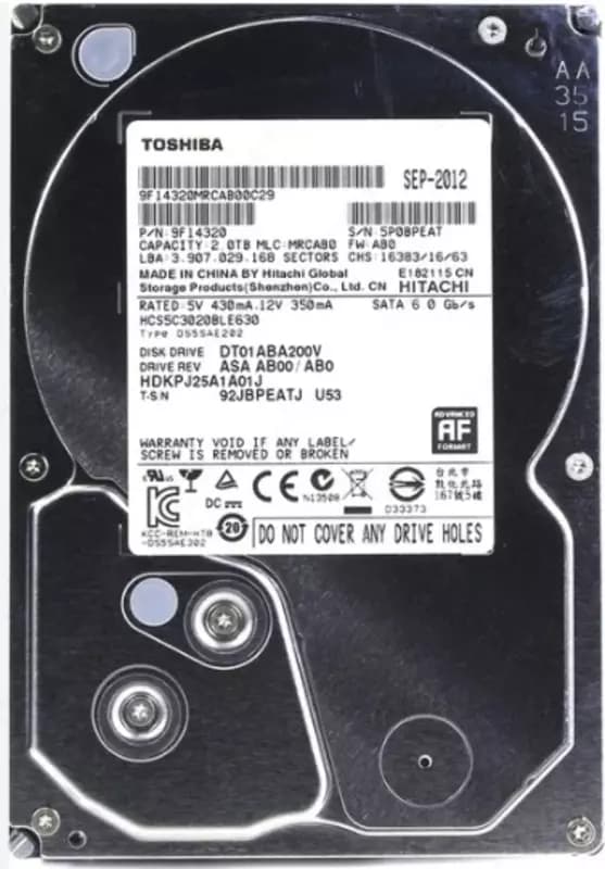 Жёсткий диск DT01ABA300V — 1
