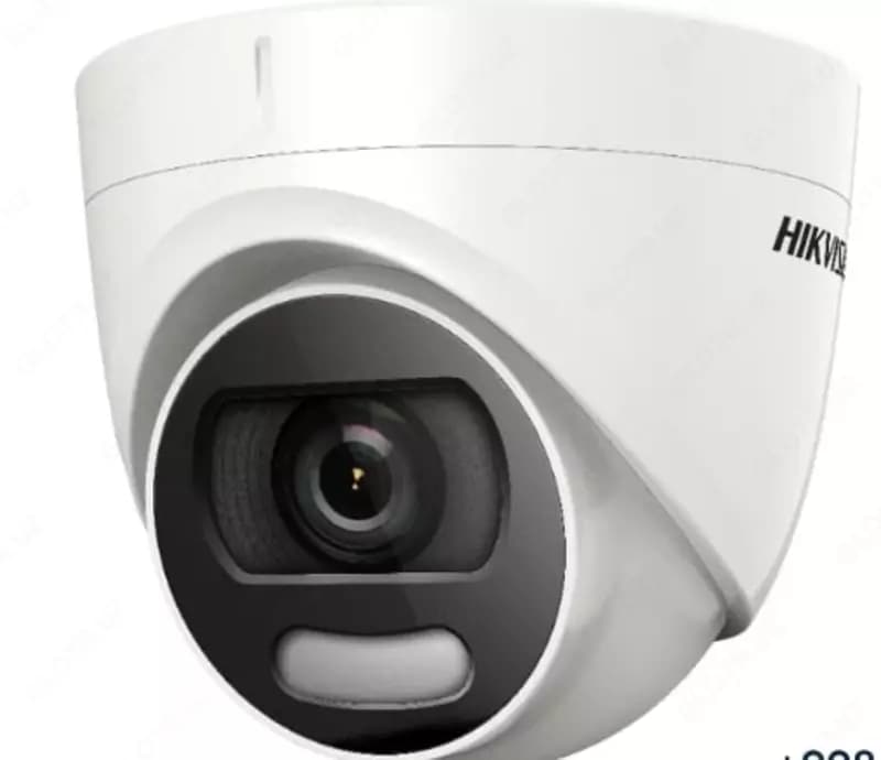 Уличная купольная HD-TVI камера ”Hikvision” DS-2CE72HFT-F- 24/7 - Full time Color Vu — 2