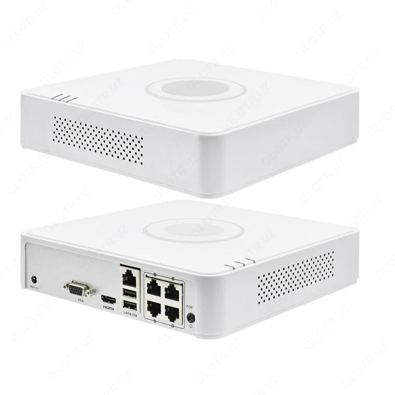 4x канальный видеорегистратор hikvision DS-7104 NI-Q1 — 2